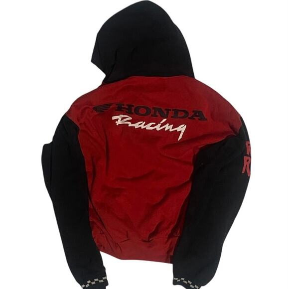 Vintage Honda Racing Red Riders Hoodie - Picture 2 of 7